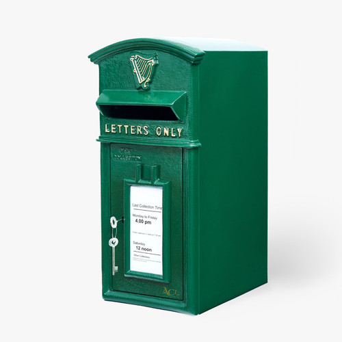 Post box wall - post, mounted/pillar