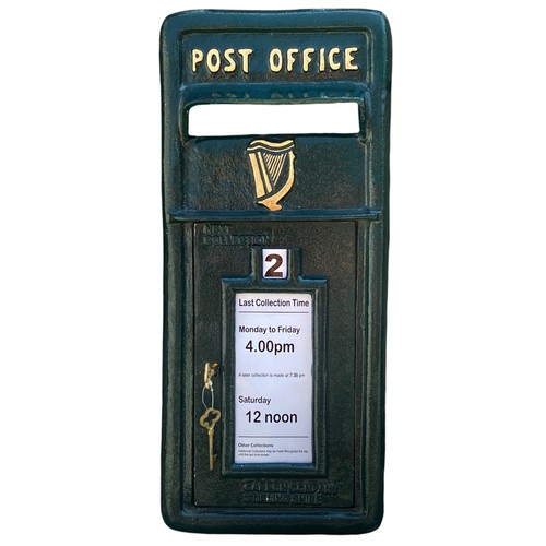 Gaelic harp irish mailbox - harp,